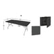 thumbnail image 2 of Mesa Plegable Camping Maleta Portatil 152 X 74 Cm Multiuso Negra, 2 of 2
