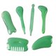 thumbnail image 5 of 7 Piezas Herramienta De Masaje Gua Sha Portátil De Mano Tradicional Gua Sha Herramientas Faciales Verde, 5 of 5