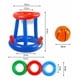 thumbnail image 5 of Juego Inflable Aro Basquet + Lanza Anillos Pool24k Piscina Azul, 5 of 7