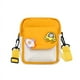 thumbnail image 2 of Kids Cartoon Cute Chest Bag With Random Badge Nylon Coin Purse Ultralight Satchel Travel Hiking Shoulder Bag Daypack, 2 of 2