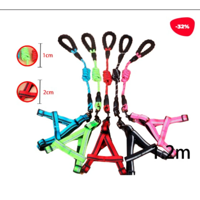 Genérico - Correa Para Mascota Mosqueton Color Liso 12M