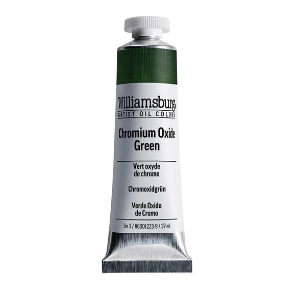 Color al óleo Williamsburg 37 ml Verde óxido de cromo