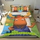 thumbnail image 1 of Funda de Edredón Desmarcar Los Backyardigans 3 Piezas 140cm x 210cm, 1 of 6