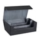 thumbnail image 1 of 1200+Caja De Baraja De Cartas Coleccionables Caja De Almacenamiento De Baraja De Cartas Resistente Para Cartas De Baloncesto Negro Y Gris, 1 of 5