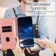 thumbnail image 2 of Funda Cartera Magnética para Google Pixel 8 Protección Antichoque con Ranuras Rosa, 2 of 6