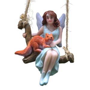 Magideal - Estatua Colgante De Jardín De Hadas, Decoración Del Hogar, Planta De Césped, Bonsái, Figuras En Miniatura