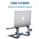 thumbnail image 4 of Base Soporte Para Portatil Linkon Aluminio Mac Macbook 10-16, 4 of 4
