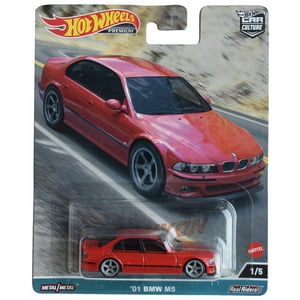 Auto Hot Wheels '01 Bmw M5 Canyon Warriors 1/5 Rojo