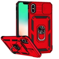 Estuche Gangxun Para Iphone Xs Max, Soporte Giratorio 360°, Estilo Mecánico Y Magnético