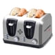 thumbnail image 1 of Tostador Eléctrico 4 Rebanadas Acero Color Gris Easytoast Pro Potencia 1450W, 1 of 8