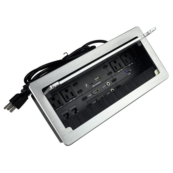 Caja de conectividad JS VI DEO JS TECHNOLOGY con alimentación+HDMI+audio