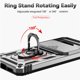 thumbnail image 4 of Funda Resistente Anillo Soporte Google Pixel 8 Privacidad Cámara Montaje Magnético Plata, 4 of 5
