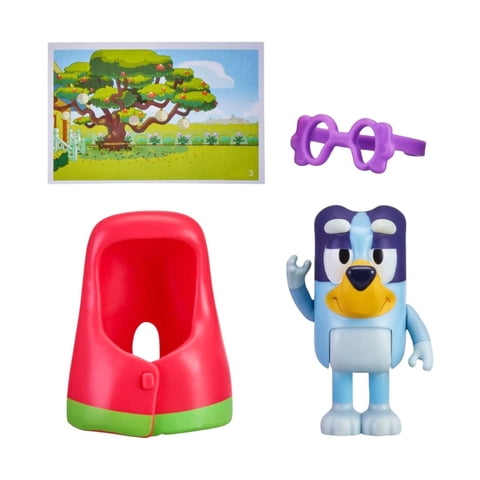 Iniciadores De Historias De Toy Bluey Con 8 Figuras Para Bingo, Miel, Snickers, Indy O Muffin