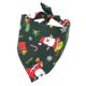 thumbnail image 2 of Pa?uelo Navide?o Para Perros, Bufanda Triangular Lavable Para Mascotas, Para Navidad, Acción De Gracias, Papá Noel Verde, 2 of 5