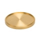 thumbnail image 2 of Posavasos De Metal Con Forma De Cuenco, Grosor De 8mm, Posavasos De Cobre, Diámetro De Latón, 6,6 Cm, 2 of 5