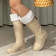 thumbnail image 3 of Bota De Agua Mujer Pvc Impermeable Casual Comodo Weide GH160, 3 of 8