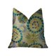 thumbnail image 1 of Almohada Plutus Brands Plutus Paulina Turquesa, oliva y topo, 1 of 3
