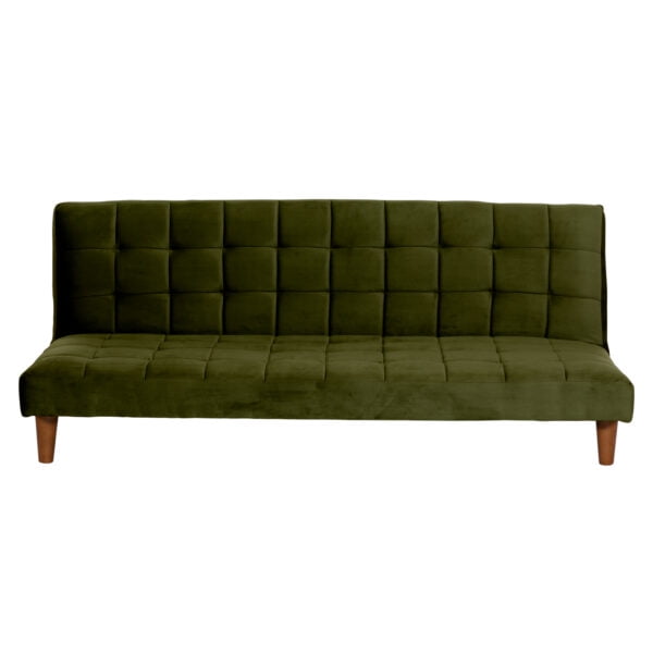 Latam Home - Futon Turin Tela Velvet Verde