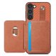 thumbnail image 4 of Funda Billetera Tejida para Samsung Galaxy S23 Plus con Soporte y Tarjetero Marrón, 4 of 4
