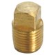 thumbnail image 1 of Enchufe HOMEPLUS+ con núcleo de cabezal cuadrado de latón, 1,9 cm, 3/4 pulgadas, 1 of 1