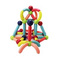 Magnescape - Bastones Magnéticos De Construcción 92 Piezas - Libre De Plomo