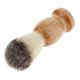thumbnail image 2 of cepillo de afeitar de la cerda de la manija de madera para la limpieza del polvo del corte de la barba del pelo de los hombres, 2 of 5