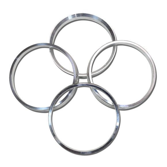 Anillos de buje GoldenSunny 72,6 a 67,1 mm Pack de 4 Aluminio
