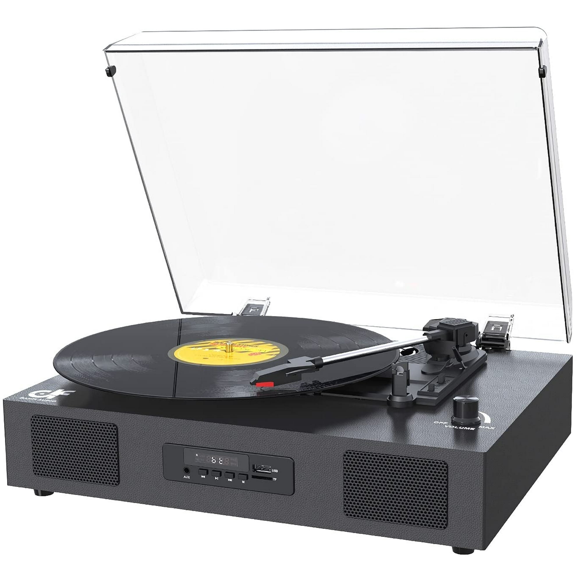 Reproductor De Discos Danfi Audio Df Con Tocadiscos Bluetooth Con Altavoz