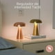 thumbnail image 4 of Lámpara Led de Mesa Recargable Oro Rosa, 4 of 8