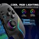 thumbnail image 4 of Controlador de Juegos Móvil Inalámbrico para iPad y Tableta de Hasta 13 Pulgadas con Joystick de Efecto Hall y Gatillo, Iluminación RGB, Función Turbo y Tecla Trasera Programable, 4 of 8