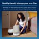 thumbnail image 4 of Prefiltro BLUEAIR Blue Pure 311i+ Max, Lavable Beige, 4 of 5