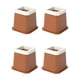thumbnail image 5 of Elevadores De Muebles Elevadores De Cama Antideslizantes Para Mesa De Sofá Cama Trapezoidal Marrón, 5 of 5