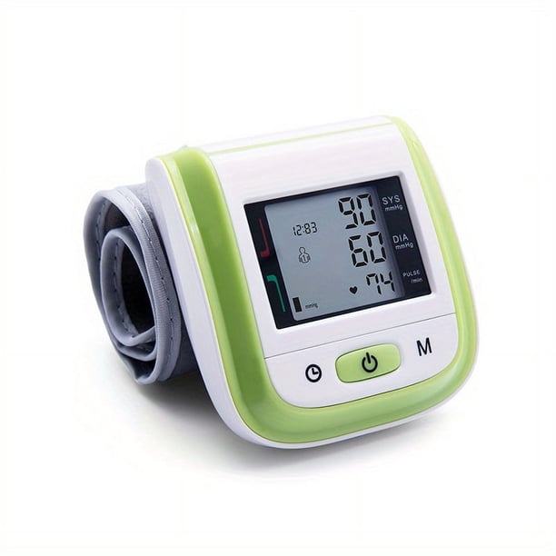 Accurately Monitor Your Blood Pressure & Heart Rate with Automatic Digital Wrist Monitor