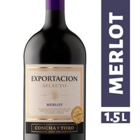 Vino Tinto Merlot 12° Botella 1,5L Exportación