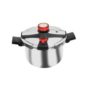 Magideal - Olla A Presión Enlatador A Presión, Espesar, Portátil, Multifunción, De Acero Inoxidable, Tipo Glándula, Olla A Presión Profunda Para Cocina Casera Al 4L
