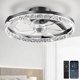 thumbnail image 1 of Ventilador de Techo Aphyni LED Plegable de 18 Pulgadas con Control, 1 of 2