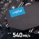 thumbnail image 5 of SSD Crucial BX500 CT2000BX500 SATA 3D NAND de 2 TB y 2,5 pulgadas a 540 MB/s, 5 of 5