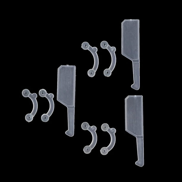 6pcs/set Beauty Nose Up Lifting Bridge Shaper Nose Clip Nose Bridge Straightening Nose Curler Massage Tool Nose Shaping Clip