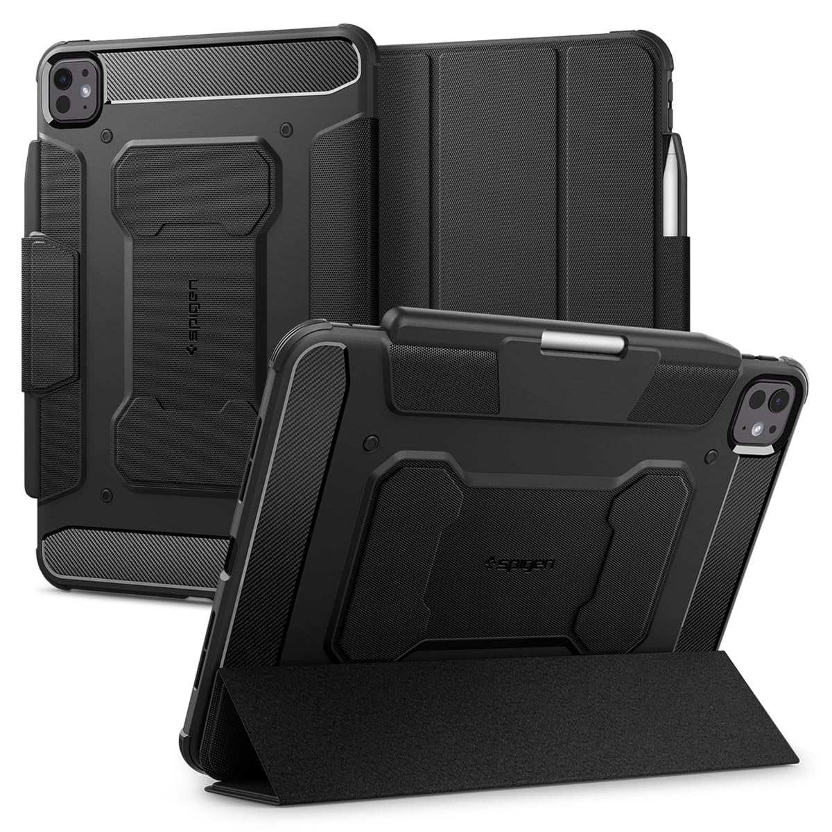 Funda Spigen Rugged Armor Pro Para Ipad Pro M4 De 11 Pulgadas (2024)
