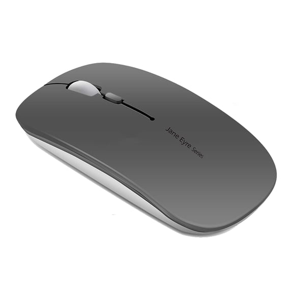 Ratón Inalámbrico Uciefy Q5 Slim Recargable 2.4G Gris