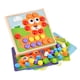 thumbnail image 1 of Juegos De Rompecabezas De Tablero De Clavijas De Uñas De Setas, Juguetes Educativos Para Niños De 3 Años De Edad, Animales, 1 of 5