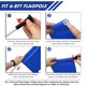 thumbnail image 4 of Bandera de Golf KINGTOP Lisa Azul 20x14 cm Nylon 420D para Patio Trasero, 4 of 8