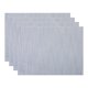 thumbnail image 1 of REGALWOVEN Manteles Rústicos Juego de 4 Manteles de Mezcla de Algodón y Lino para Decoración de Mesa de Comedor Lavables Mantel de Cocina Limpiar con Paño Azul Claro 15.7x11.8 pulgadas, 1 of 6