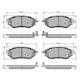thumbnail image 2 of Pastillas Freno para auto Subaru Legacy 2003-2009 Delantero, 2 of 4