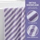 thumbnail image 3 of REGALWOVEN 1 Paquete Toalla de Baño de Algodón Puro a Rayas, Absorbente y de Secado Rápido para Gimnasio, Viaje, Piscina, Hotel Púrpura 55" x 28", 3 of 6