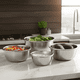 thumbnail image 2 of Set de 4 bowls de acero inoxidable para cocina, 2 of 3
