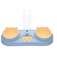 Genérico - Cuencos Para Gatos Para Comida Y Agua Dobles