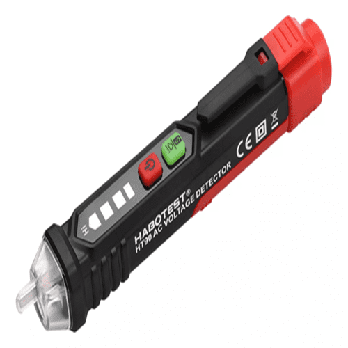 Lapiz detector Voltaje 12V / 48V~1000V AC con linterna