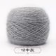 thumbnail image 1 of Xiao Hua Hilo para ganchillo, 2 ovillos, 300 g en total, perfecto para proyectos de ganchillo, hilo suave y duradero, color gris., 1 of 3