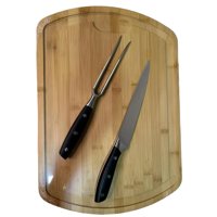 Attimo - Tabla Set Pincho Cuchillo Para Asado